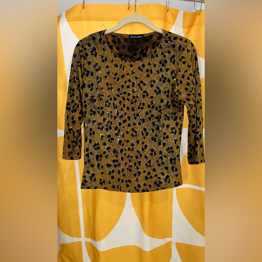 Cheetah Print Top
